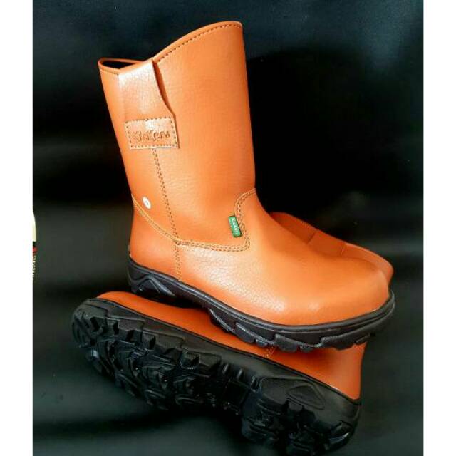 Jual Sepatu Safety Kulit Buatan Asli Safety Shoes Ujung Besi Model