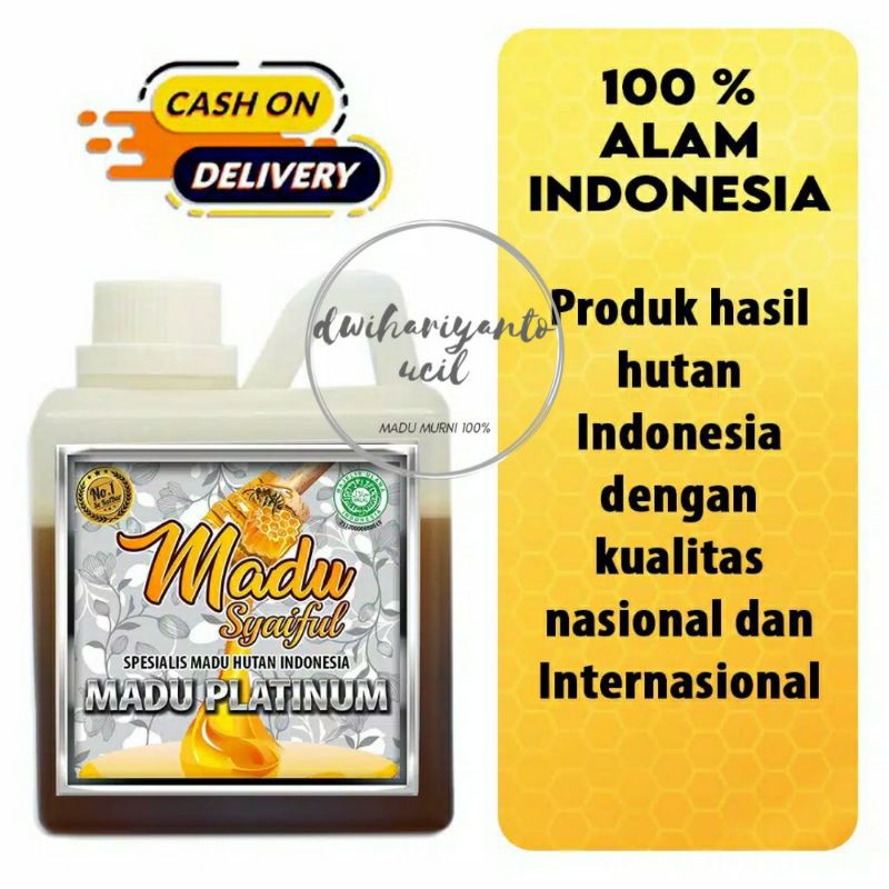 

COD !!! Madu Hutan Liar Asli Murni Tanpa Label bisa pakai nama brand sendiri Isi 500 Gram murmer bun