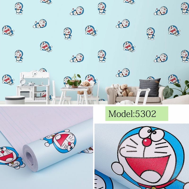 Wallpaper Dinding / Wallpaper Sticker DORAEMON KECIL