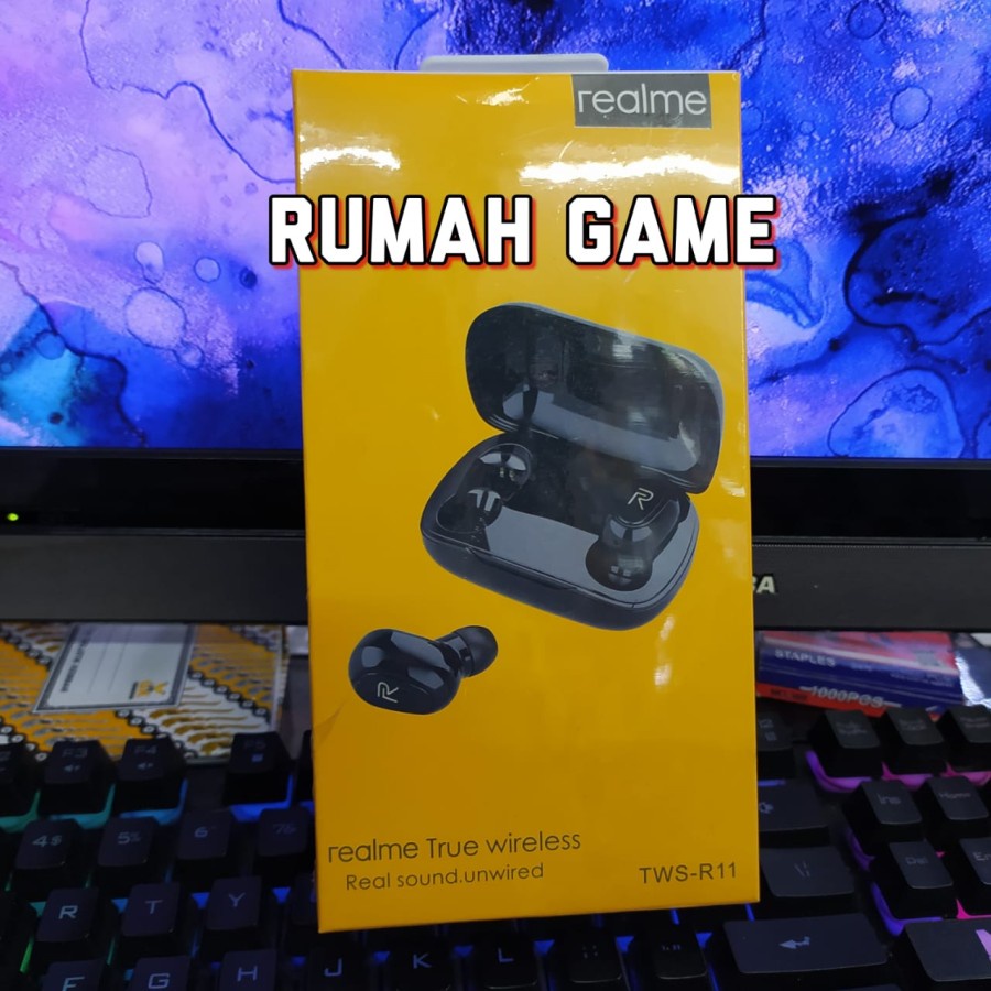 Headset Bluetooth Realme TWS-R11 True Wireless Earbuds TWS R11