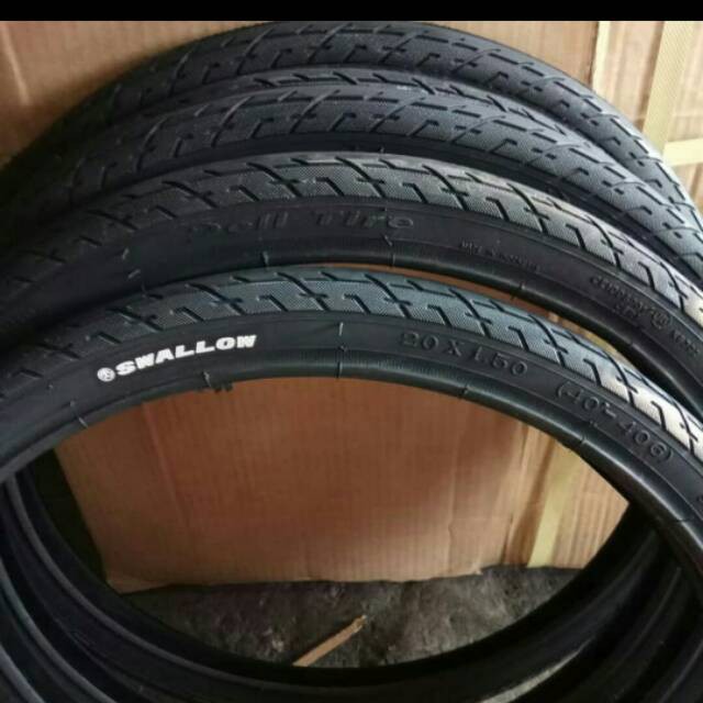 Ban Luar 20 x 1.50 Sepeda Minion Lipat Mini. SWALLOW DELI TIRE