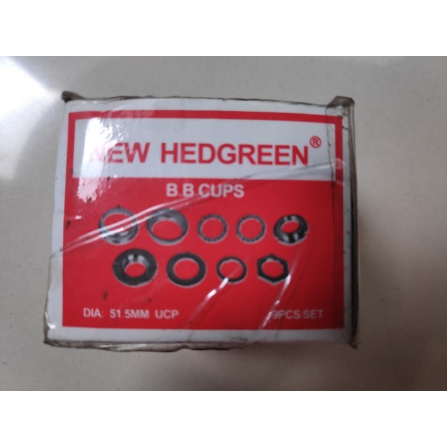 Bottom Bracket Cups Sepeda BMX 20" 51mm New Hedgreen