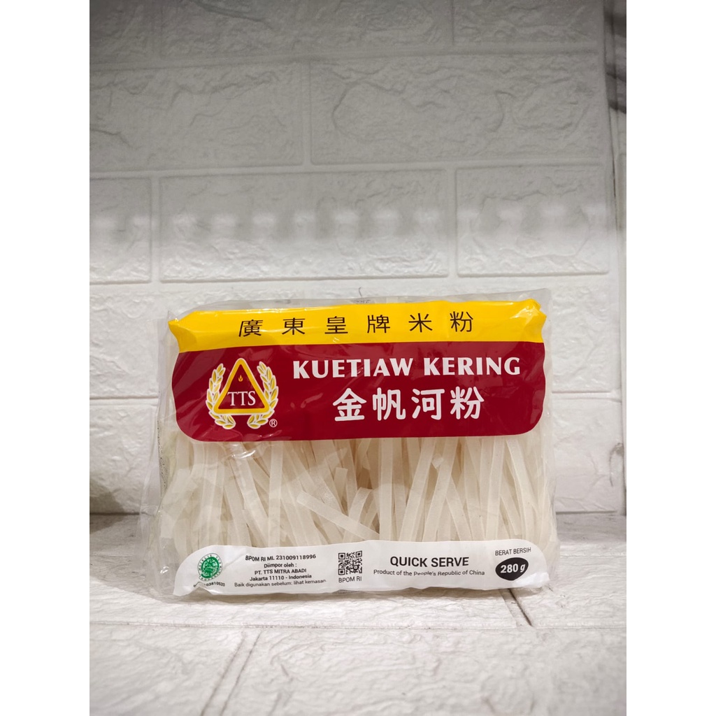 

HALAL Kwetiaw TTS kering 280gram exp 01/2026
