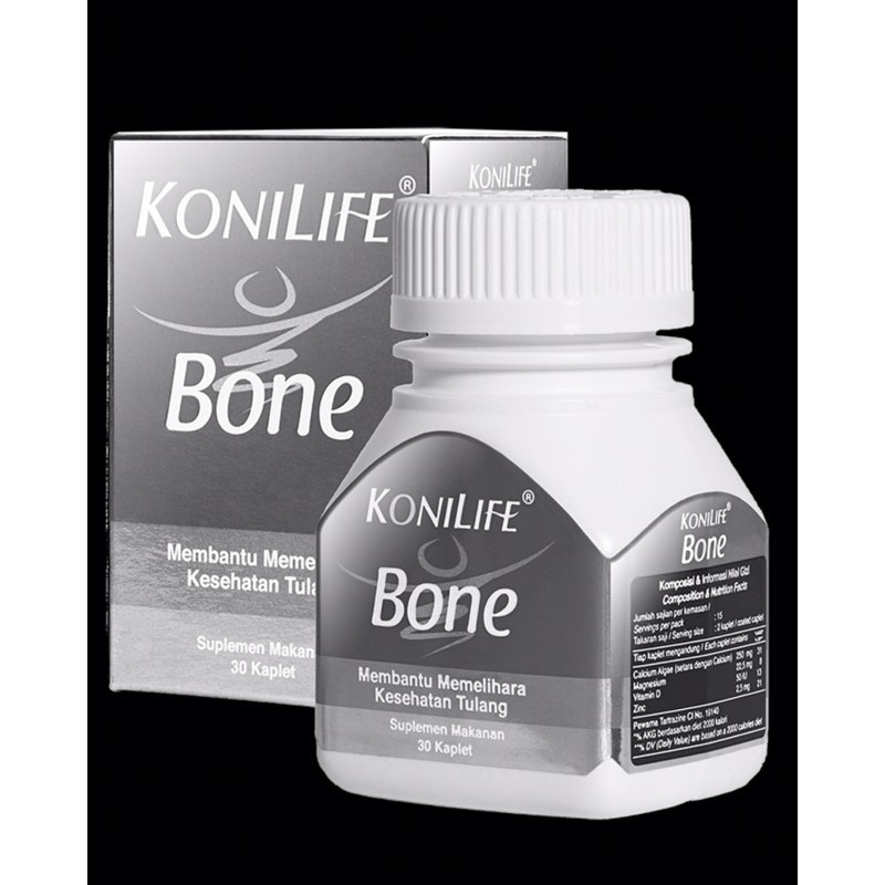 Konilife bone 30 tablet ( suplemen memelihara kesehatan tulang )