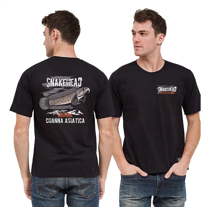 Kaos Chana Asiatica Ws Asiatika Kaos Ikan Hias Chana Bogo Gabus Pria Unisex 100% Cotton Premium FREE