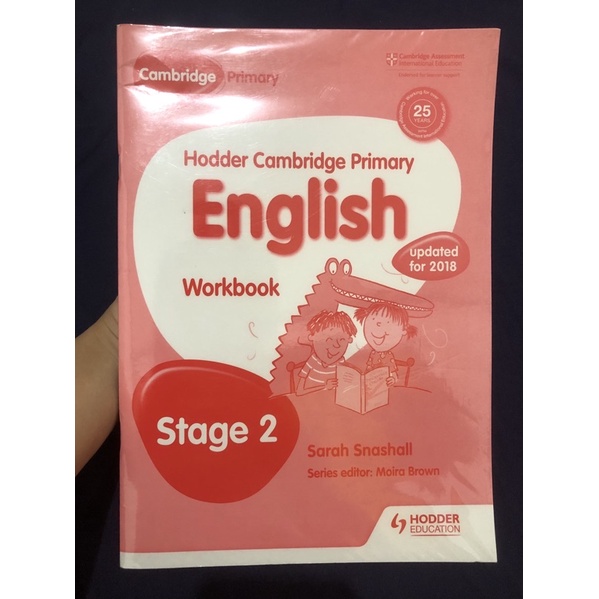 Workbook English Grade 2 Hodder Cambridge Primary