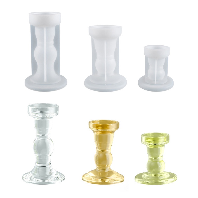 Siy Cetakan Holder Lilinperhiasan DIY Untuk Dekorasi Meja Pernikahanrumah