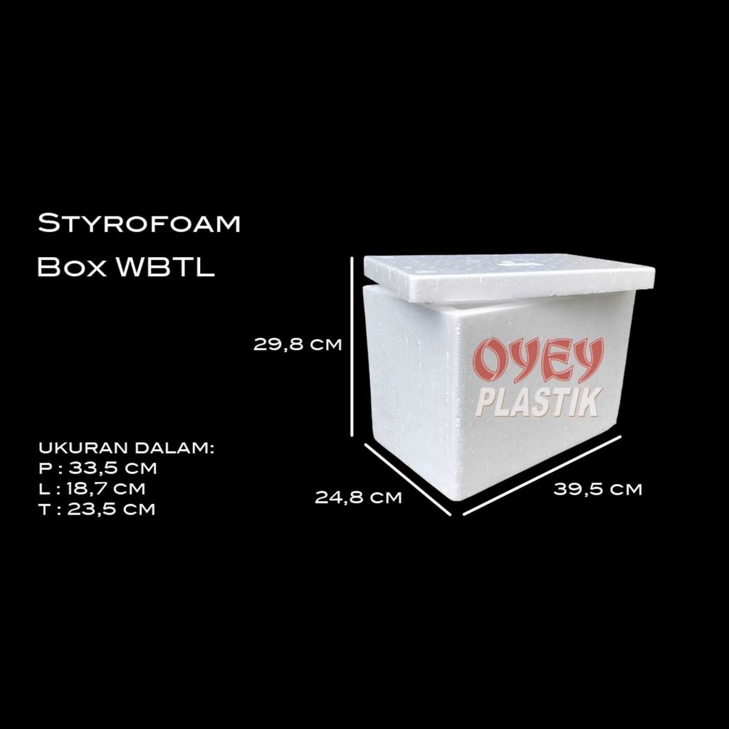 

Styrofoam box WBTL (Es Wawan Besar) / Kotak Stereofoam Foam Sterofom