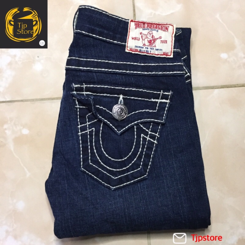 Celana jeans Denim Second bekas Branded Pl True RELIGION Billy BIG T Size 25
