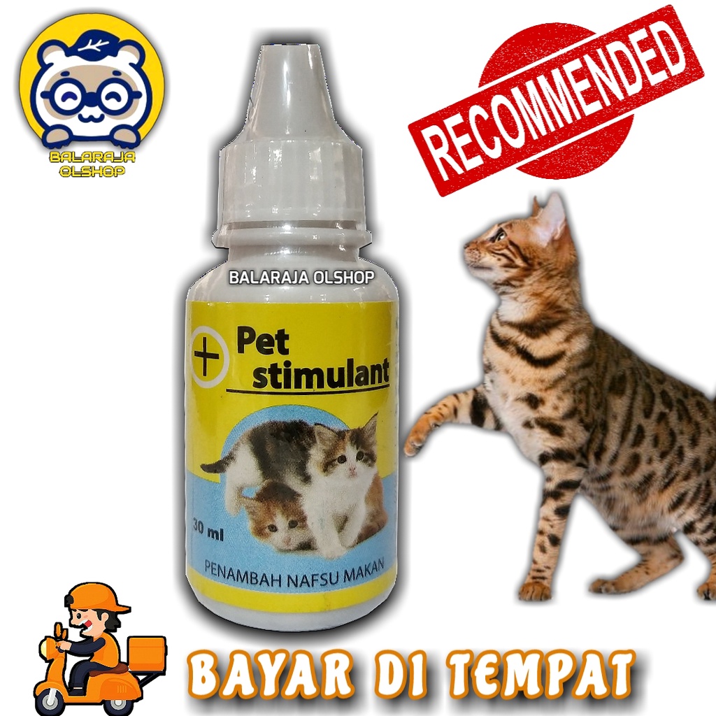 VITAMIN KUCING PENAMBAH NAFSU MAKAN KITTEN LEMAS KURUS PET STIMULANT