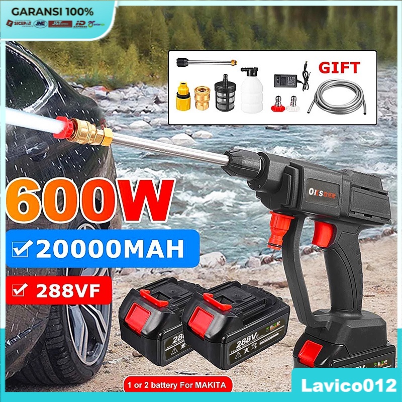 Jual MOLLAR CD-HPW 24V Cordless Jet Cleaner - Mesin Cuci Motor Mobil AC ...