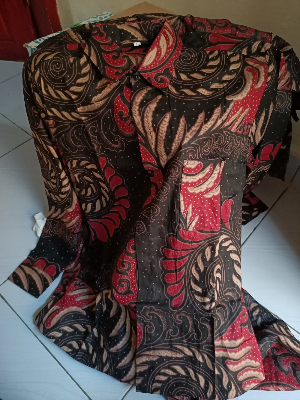 Batik Couple _ Maura Sania Ruffle Batik Couple Ori Ndoro Jowi Dnt Garansi Termurah Al Size L Xl Xxl