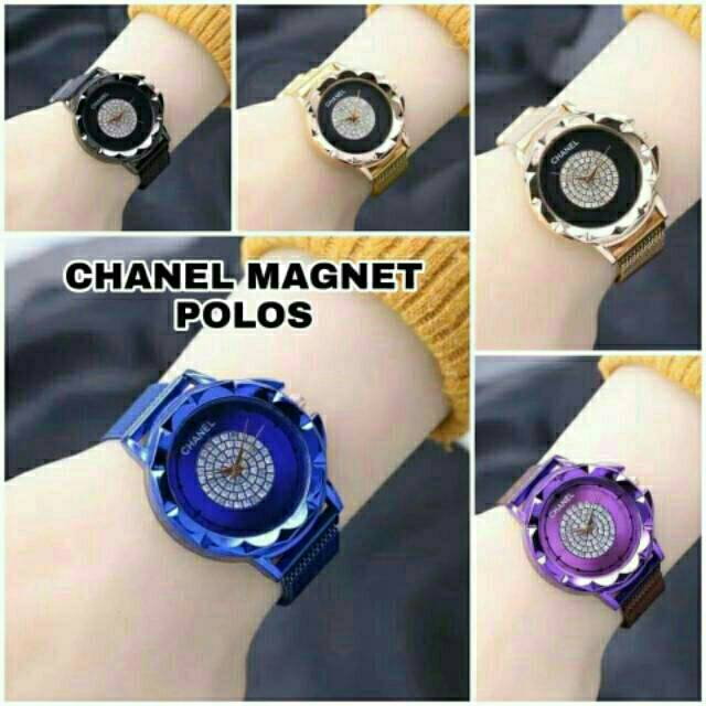 (Terima Cod)Jam Tangan Wanita Chn Polos  Magnet