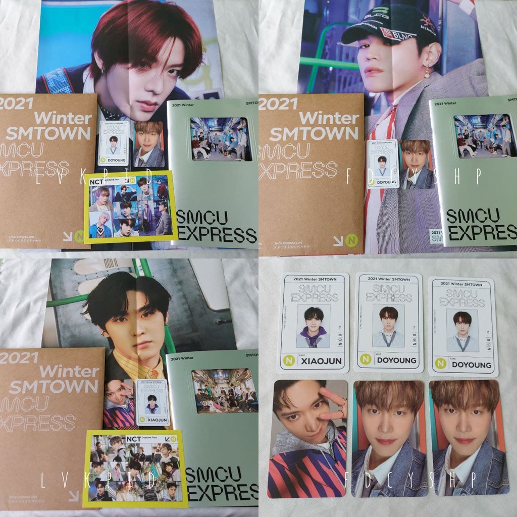 SMCU EXPRESS Album 2021 Winter SMTOWN NCT DREAM NCT 127 WAYV DAY TIME & NIGHTTIME TAEIL DOYOUNG TEN 