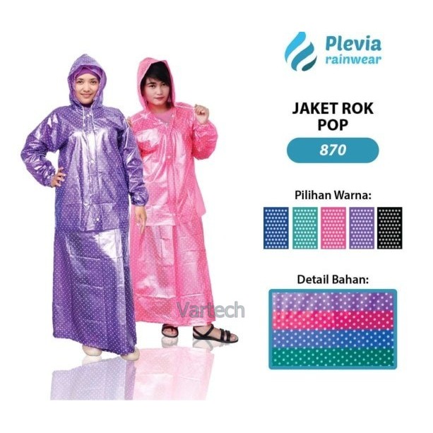 Jas Hujan Rok Jas Hujan Cewek Jas Hujan Cewe Jas Hujan Wanita Jas Hujan Sepeda Motor Mantel Plevia