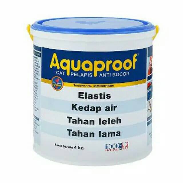  Cat  Tembok  Aquaproof Waterproof  4kg Pelapis Anti Bocor 