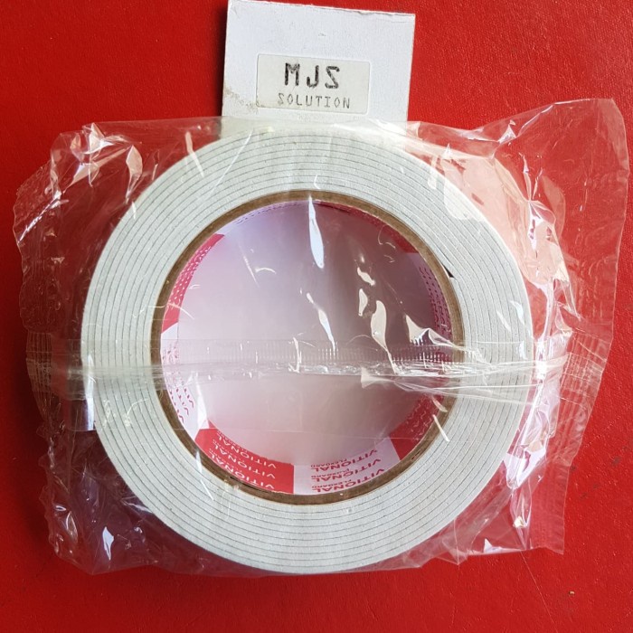 

Sale Foam Tape 1 Inch Double Tape Lakban Busa 2 Sisi Tempelan Roll Berkualitas