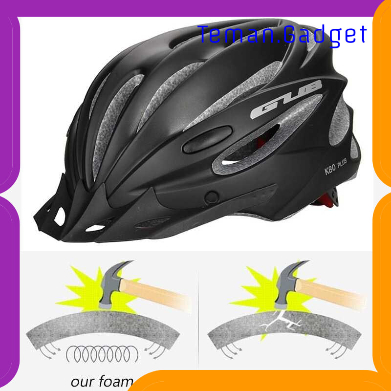 TG-IB710 GUB HELM SEPEDA CYCLING VISOR AERO EPS MAGNETIC REMOVABLE LENS