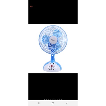 Desk Fan 2 In 1 Dinding + Meja Kartun Cartoon karakter kipas angin 8 Inch