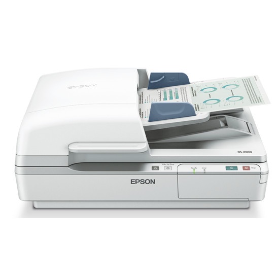 Epson WorkForce DS-6500 Flatbed Document Scanner with Duplex ADF / A4 Flatbed Business Scanner With Duplex ADF / Flatbed Colour Image DS6500