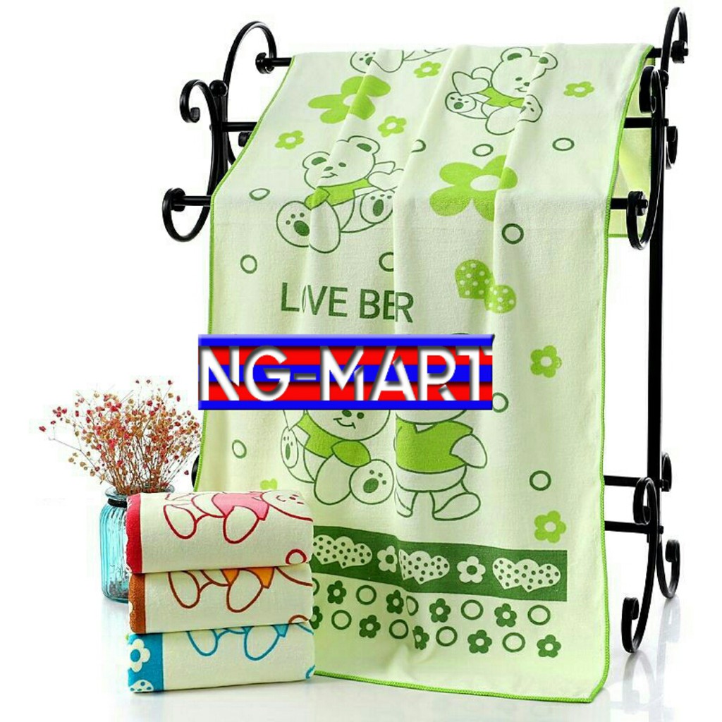 HANDUK BAYI 100X50 / 120X60 LEMBUT NYAMAN DIPAKAI-1