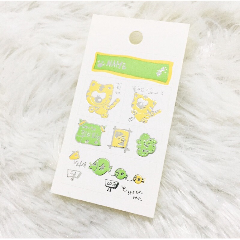 

Sticker Korea Impor Scrapbook Jurnal Cute Stiker Dekorasi Diary