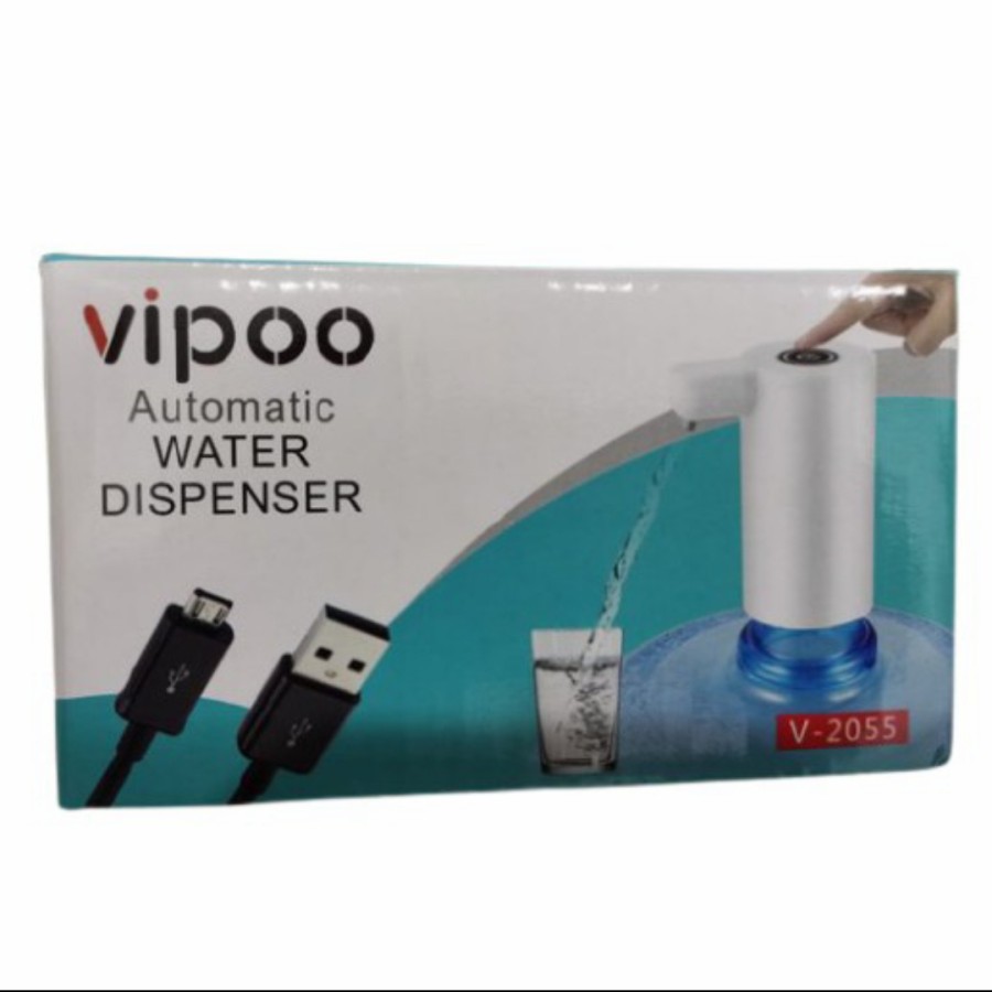 COD✅ Water Pump Electric Vipoo V-2055 Pompa Air Galon Portable Cas Vipoo