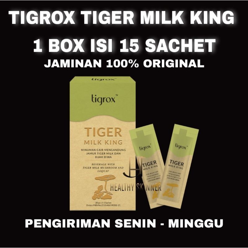 ORIGINAL 100% TIGROX TIGER MILK KING READY STOCK 