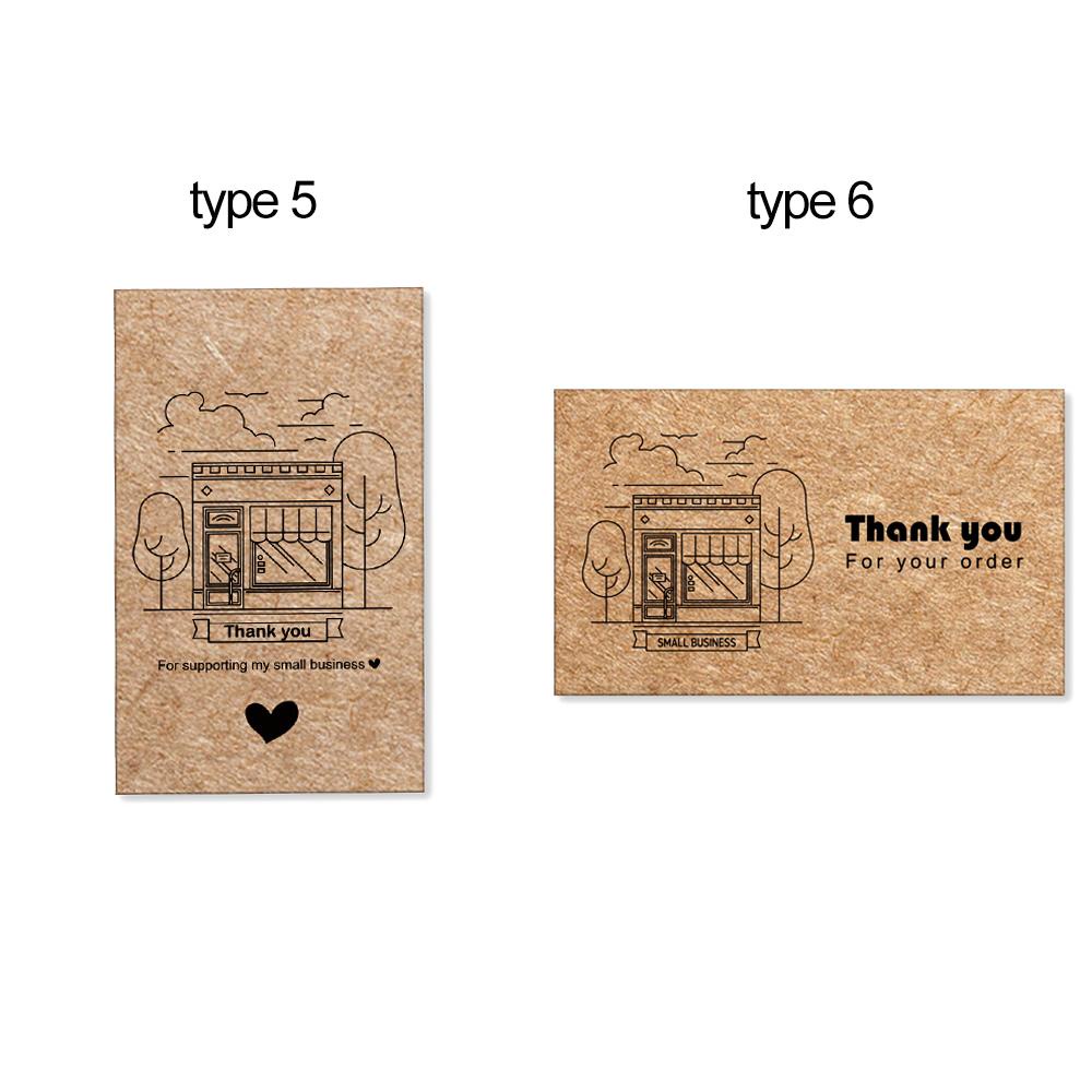 Top 30PCS Kraft Paper Card Gift Online Ecer Cardstock Express Kagumi