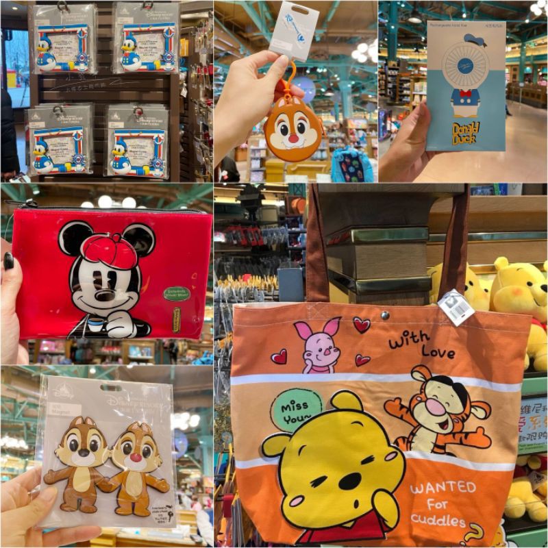 SHDL Ori Stuffs Donald Duck Mickey Minnie Pooh Frozen