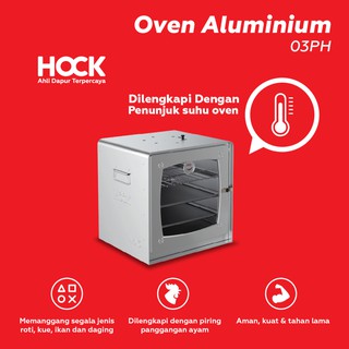 Hock Oven Tangkring Aluminium 03 Putaran Hawa OAL03PH