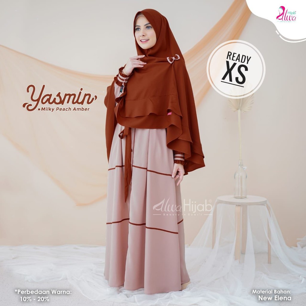 Yasmin Gamis set by Alwa hijab