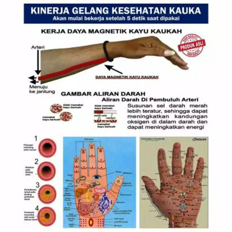 gelang kaokkah kaukkah / motif marjan anak-anak balita