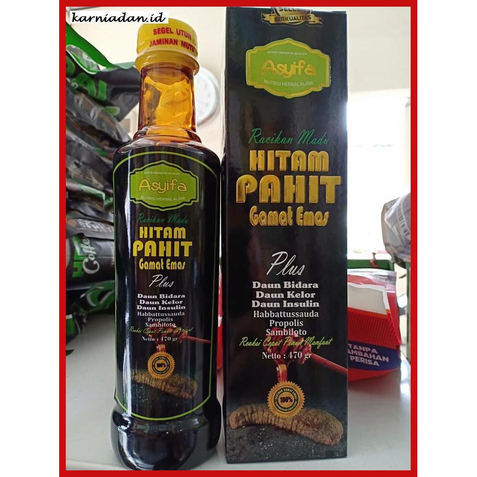 

MADU-MINUMAN- MADU ASYIFA RACIKAN MADU HITAM PAHIT GAMAT EMAS -ASLI-BUKAN-KAWE-KAWE-