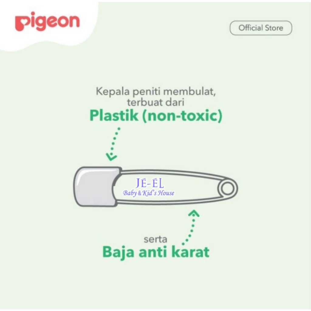 Pigeon Safety Pins / Peniti Bayi