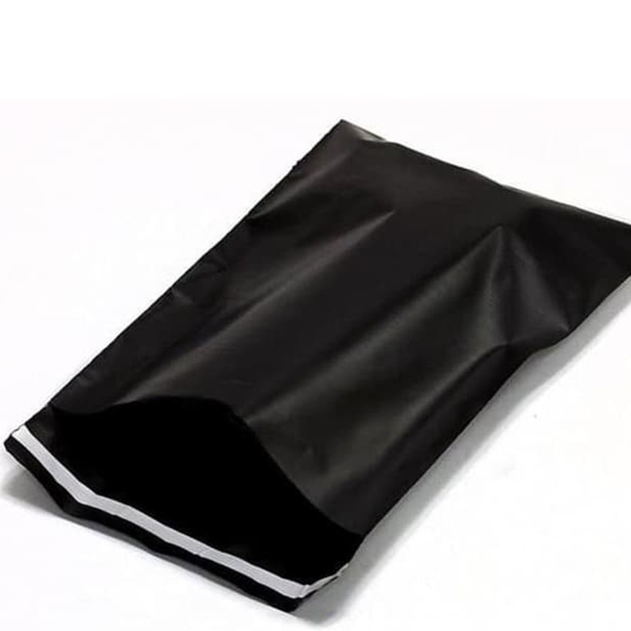 

PLASTIK PACKING POLYMAILER HITAM 30X40 LEM PEREKAT ISI 100 LEMBAR