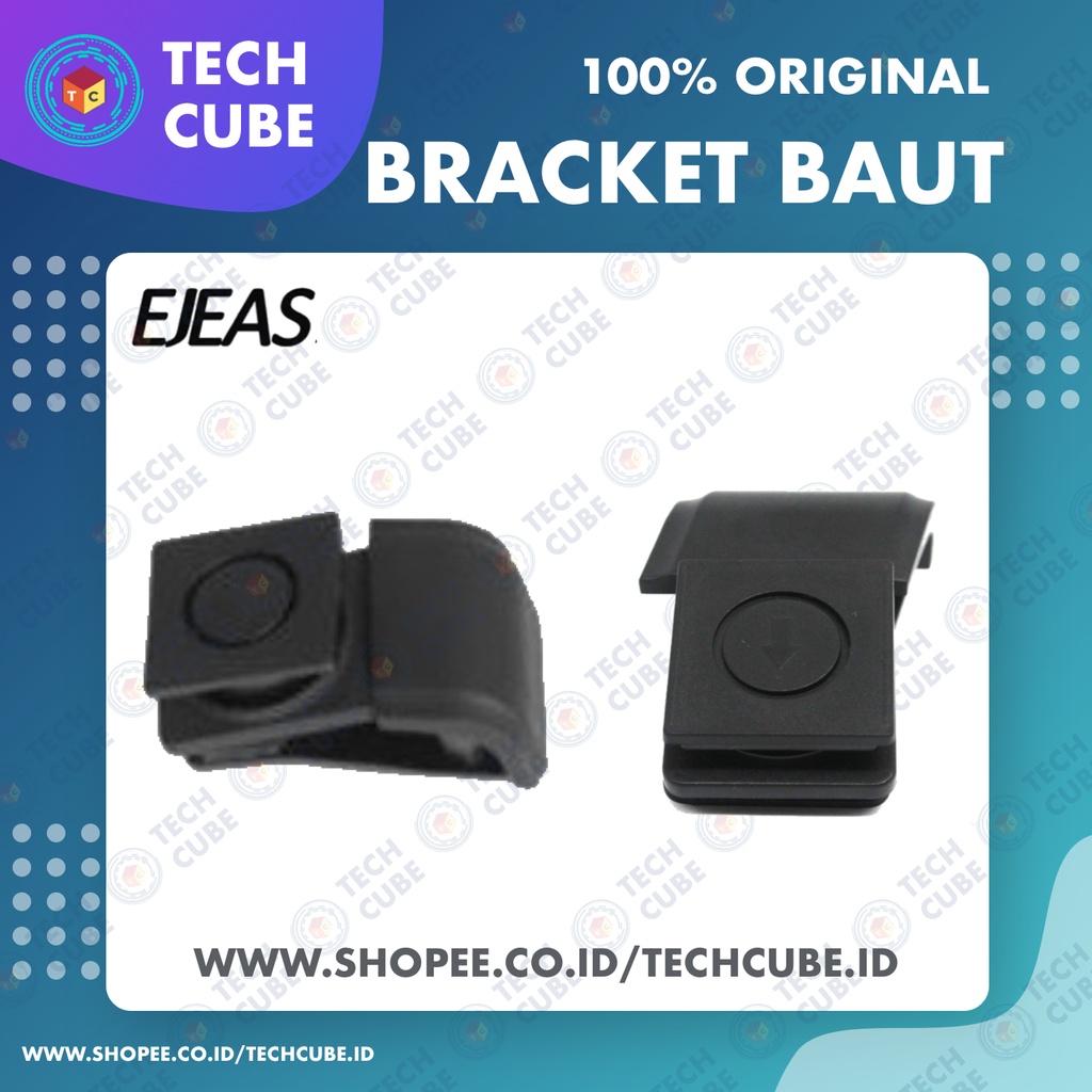 Bracket / Headset Penjepit Metal Clip Besi Clamp Kit Headset Intercom Helm EJEAS Q7