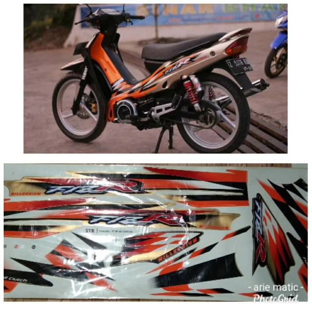 Striping F1zr Millenium Orange