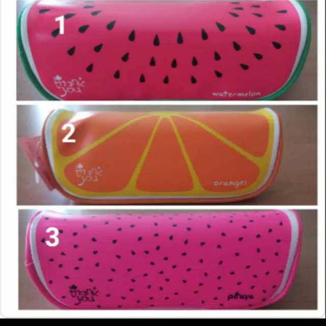 

Tempat Pensil Buah