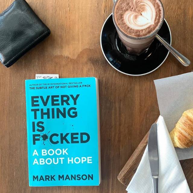 Everything Is F Cked A Book About Hope By Mark Manson Shopee Indonesia