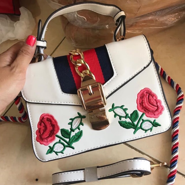Tas gucci sylvie flower