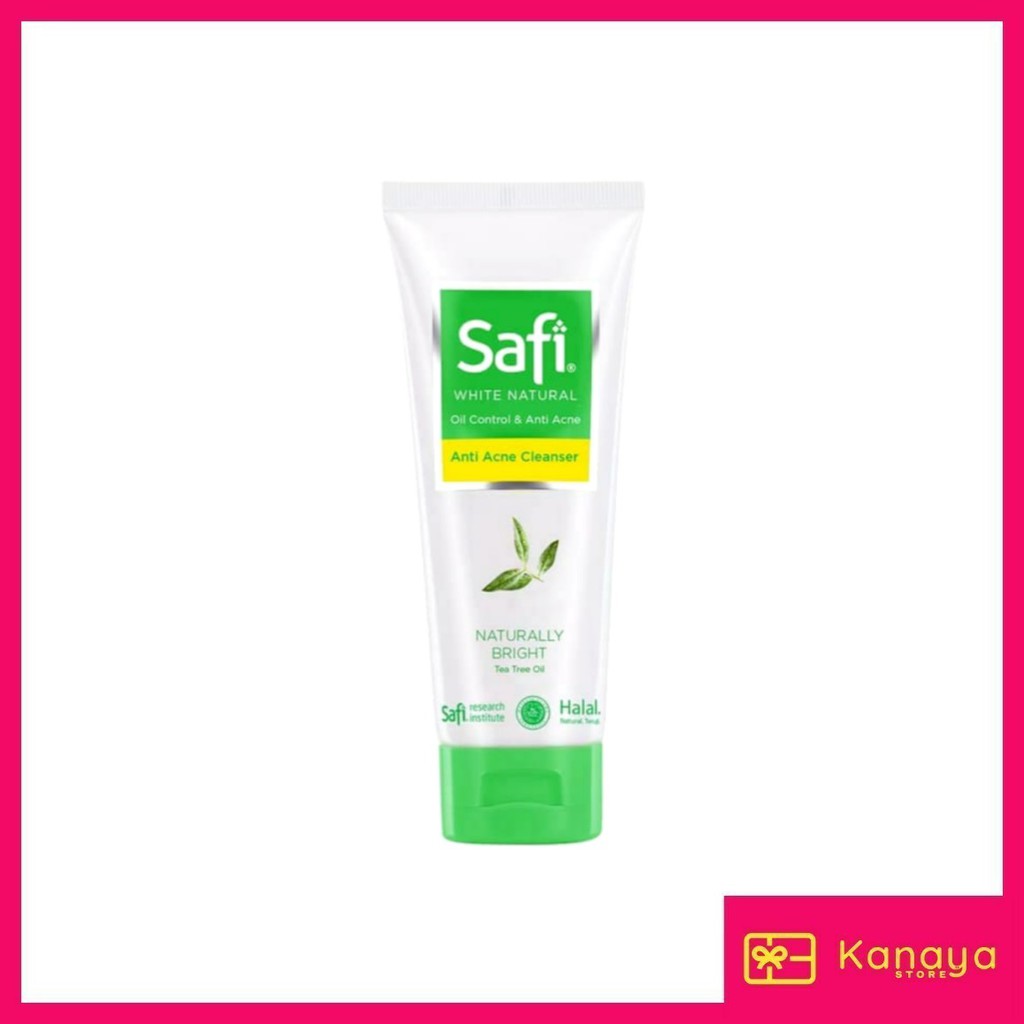 (BISA COD) Safi White Natural Acne CLEANSER Tea Tree Oil