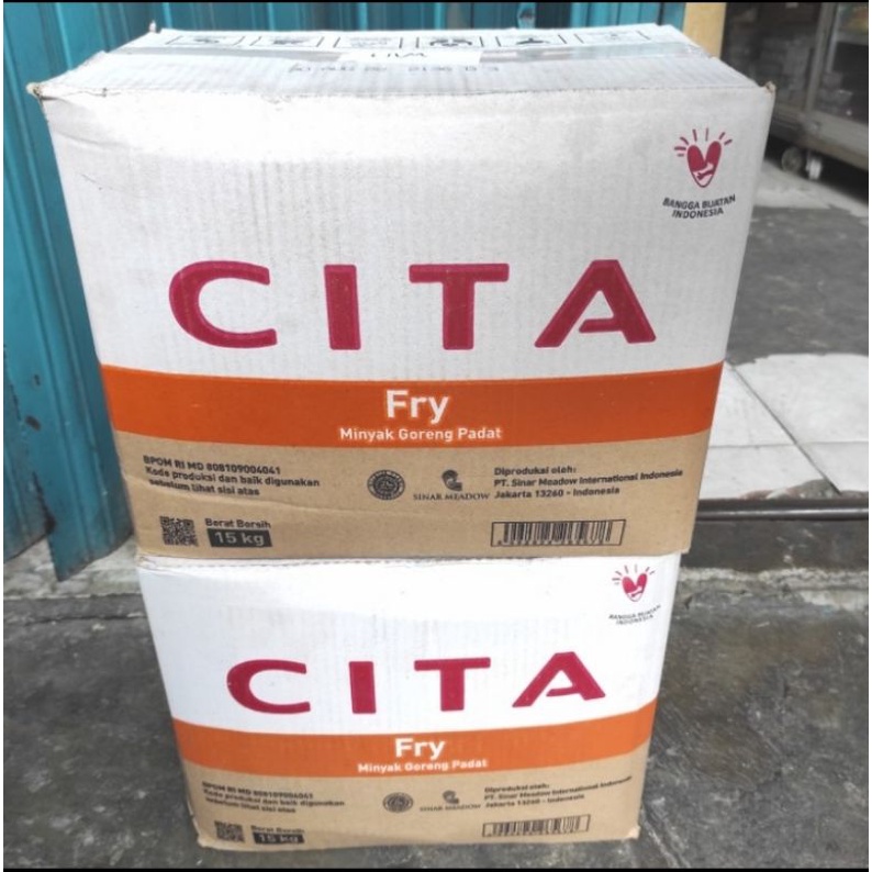 

[Termurah] cita fry minyak padat citafry minyak beku 1kg repacked