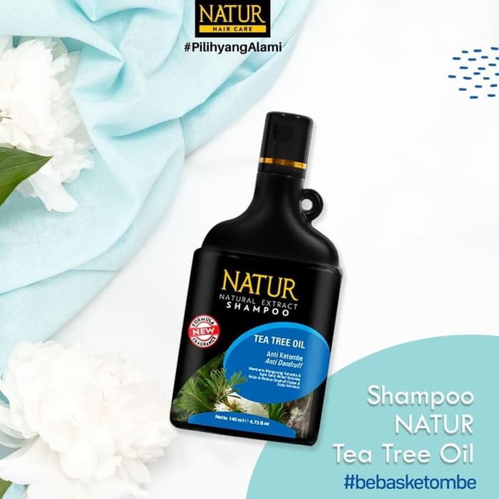 Natur Shampo Teatree Oil (Anti Dandruff)