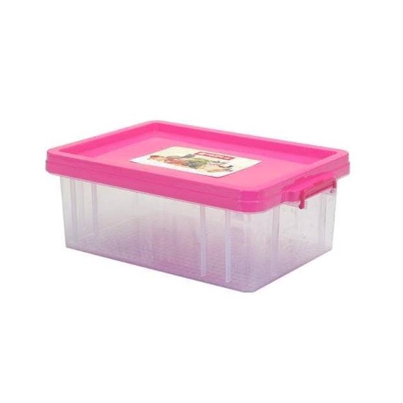 

(COD) Kotak box container serbaguna Clear Box 30 Lion Star PROMOKode 5151