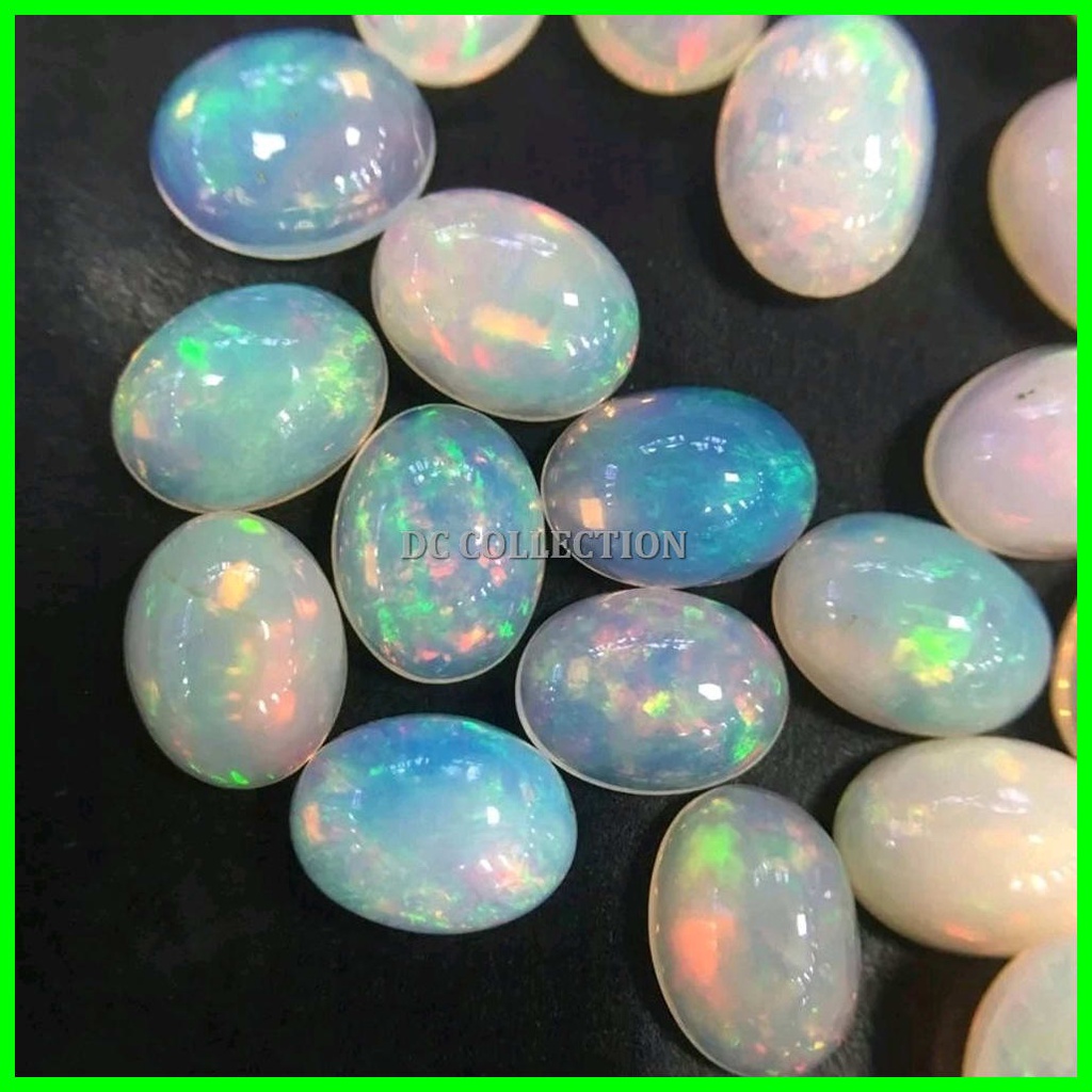 BATU PERMATA NATURAL KALIMAYA WHITE OPAL LOSTONE FULL JARONG