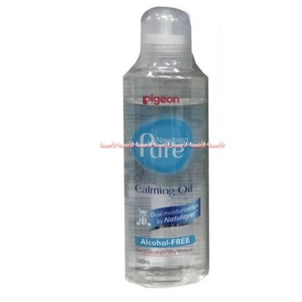 Pigeon Newborn Pure Calming Oil 100ml Bayi Baru Lahir New Born Pigen New Born Minyak