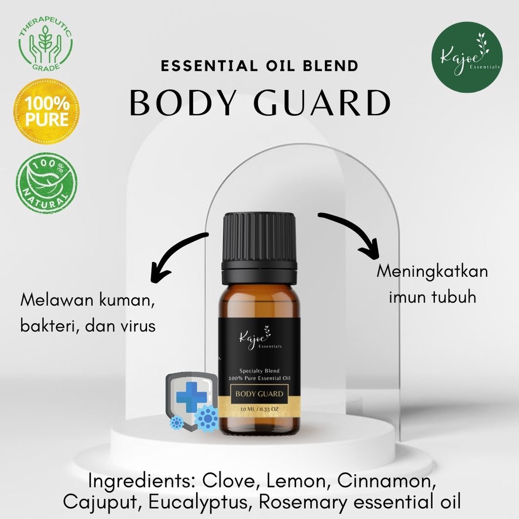 KAJOE IMMUNE BOOSTER Essential Oil Blend Diffuser Minyak Esensial Atsiri Aromaterapi Aromatheraphy