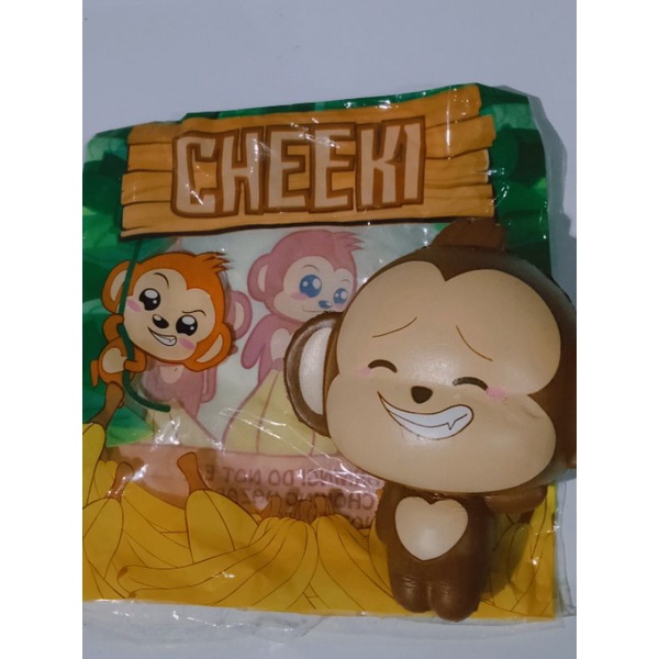 Punimaru monkey Cheeki squishy original