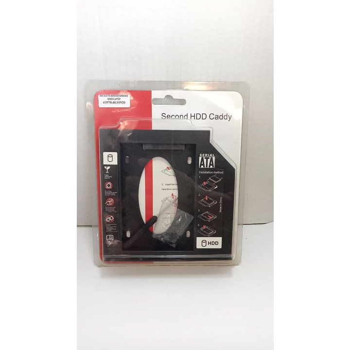 DVD TRAY TO SSD / HARDIS UNTUK LAPTOP
